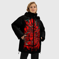 Женская зимняя куртка Oversize Death Samurai - фото 2