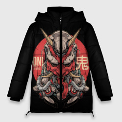 Женская зимняя куртка Oversize Cyber Oni Samurai