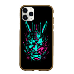 Чехол для iPhone 11 Pro Max матовый Cyber Samurai