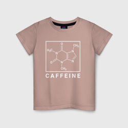 Детская футболка хлопок Структура Кофеина