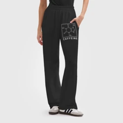 Женские брюки oversize без начеса хлопок Структура Кофеина - фото 2