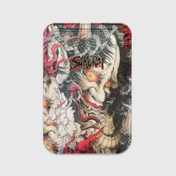 Картхолдер Magsafe магнитный Самурай Oni - Yakuza
