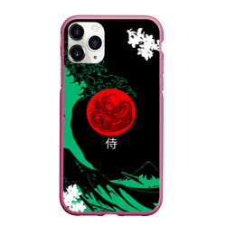 Чехол для iPhone 11 Pro Max матовый Japanese style