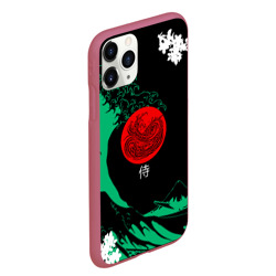 Чехол для iPhone 11 Pro Max матовый Japanese style - фото 2