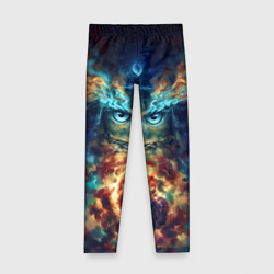 Детские леггинсы 3D Сова Космос