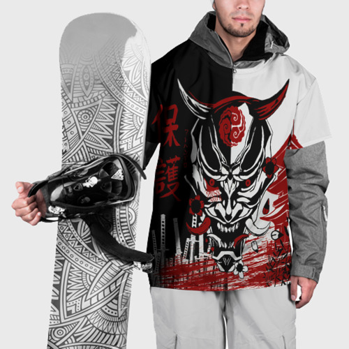 Накидка на куртку 3D Самурай Samurai, цвет 3D печать
