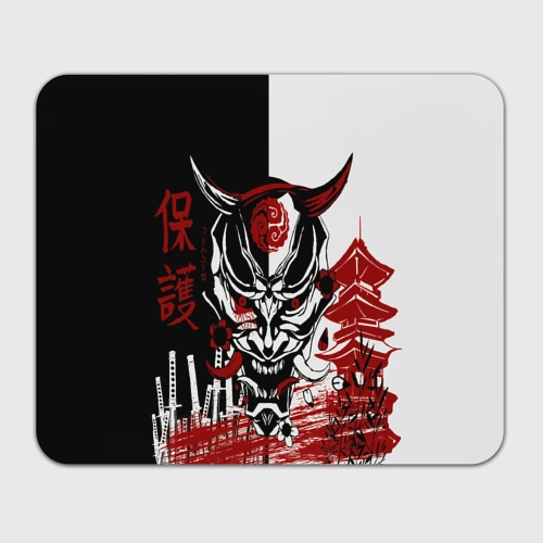 Прямоугольный коврик для мышки Самурай Samurai