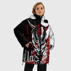 Женская зимняя куртка Oversize Самурай Samurai - фото 2