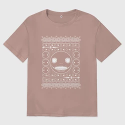 Женская футболка хлопок Oversize Nier Automata