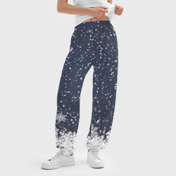 Женские джоггеры оверсайз 3D Атмосфера нового года - фото 2