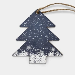 Игрушка деревянная Ёлочка Атмосфера нового года