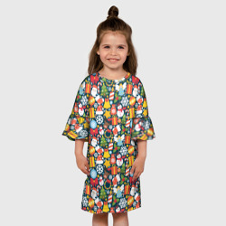 Детское платье 3D Новый Год - фото 2