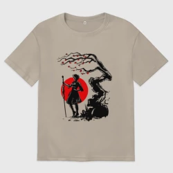 Мужская футболка хлопок Oversize Nier Automata