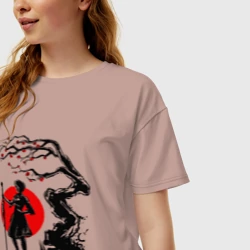 Женская футболка хлопок Oversize Nier Automata - фото 2