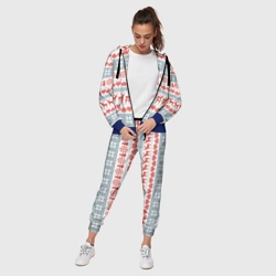 Женский костюм 3D Новогодний пиксельный узор - фото 2