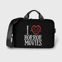 Сумка для ноутбука 3D I Love Horror Movies