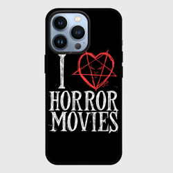 Чехол для iPhone 13 Pro I Love Horror Movies