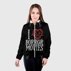 Женская куртка 3D I Love Horror Movies - фото 2