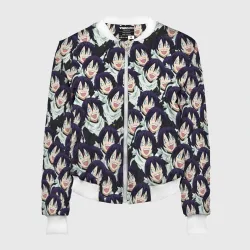 Женский бомбер 3D Ято бездомный Бог паттерн