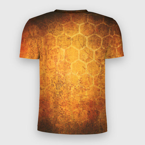 Мужская футболка 3D Slim Огненный Ванпанчмен, цвет 3D печать - фото 2