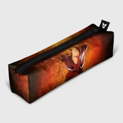 Пенал школьный 3D Огненный Ванпанчмен