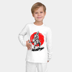 Детская пижама с лонгсливом хлопок Самурай - фото 2