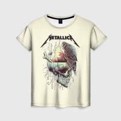 Женская футболка 3D Metallica