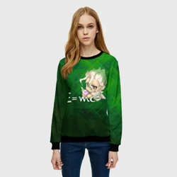 Женский свитшот 3D Доктор Стоун - фото 2