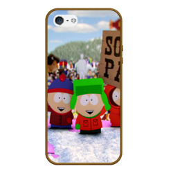 Чехол для iPhone 5/5S матовый Южный Парк South Park