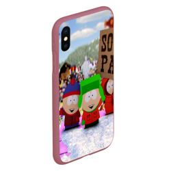 Чехол для iPhone XS Max матовый Южный Парк South Park - фото 2