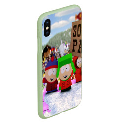 Чехол для iPhone XS Max матовый Южный Парк South Park - фото 2