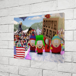 Холст прямоугольный Южный Парк South Park - фото 2