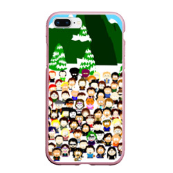 Чехол для iPhone 7Plus/8 Plus матовый Южный Парк South Park