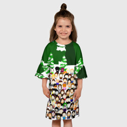Детское платье 3D Южный Парк South Park - фото 2