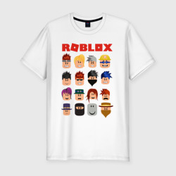 Мужская футболка хлопок Slim Roblox