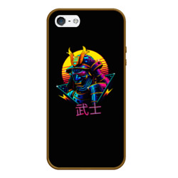 Чехол для iPhone 5/5S матовый Cyber Samurai