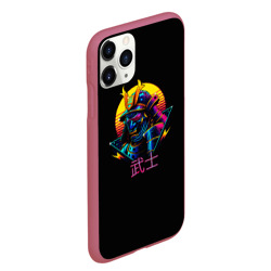 Чехол для iPhone 11 Pro Max матовый Cyber Samurai - фото 2