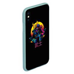 Чехол для iPhone XS Max матовый Cyber Samurai - фото 2