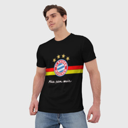 Мужская футболка 3D Бавария - фото 2