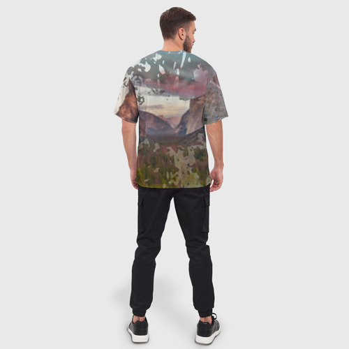 Мужская футболка oversize 3D Доктор Стоун, цвет 3D печать - фото 4