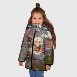 Зимняя куртка для девочек 3D Доктор Стоун - фото 2