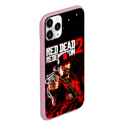 Чехол для iPhone 11 Pro Max матовый Red dead Redemption 2 - фото 2