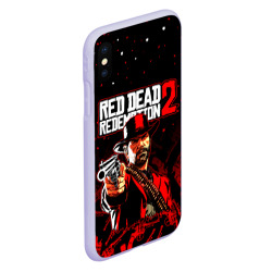 Чехол для iPhone XS Max матовый Red dead Redemption 2 - фото 2