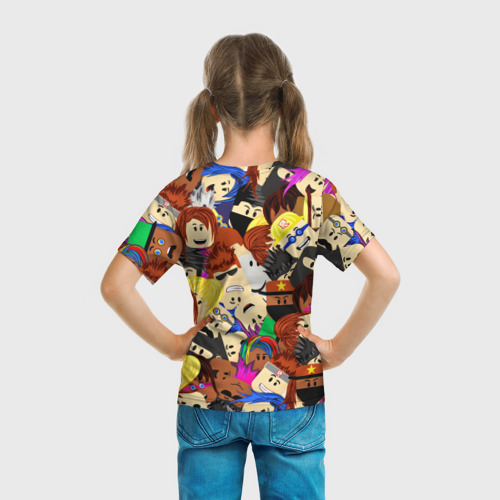 Детская футболка 3D ROBLOX, цвет 3D печать - фото 6