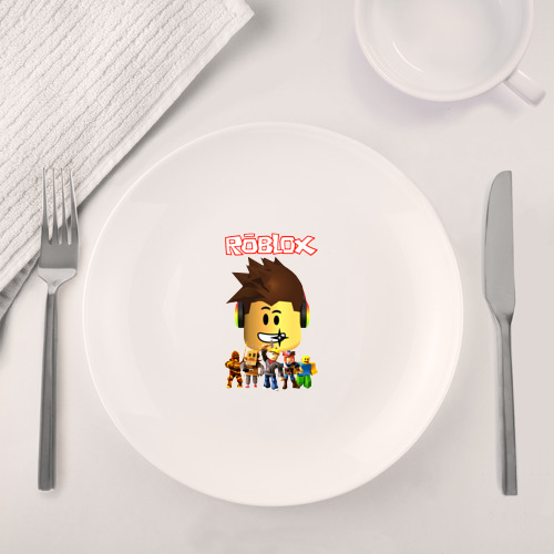 Набор: тарелка + кружка Roblox - фото 4