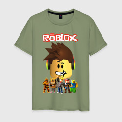 Мужская футболка хлопок Roblox