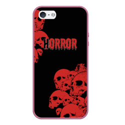 Чехол для iPhone 5/5S матовый Horror