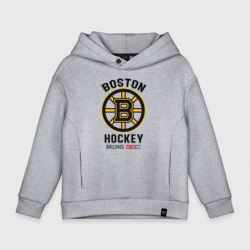 Детское худи Oversize хлопок Boston Bruins NHL