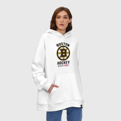 Худи SuperOversize хлопок Boston Bruins NHL - фото 2