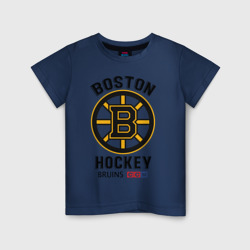 Детская футболка хлопок Boston Bruins NHL